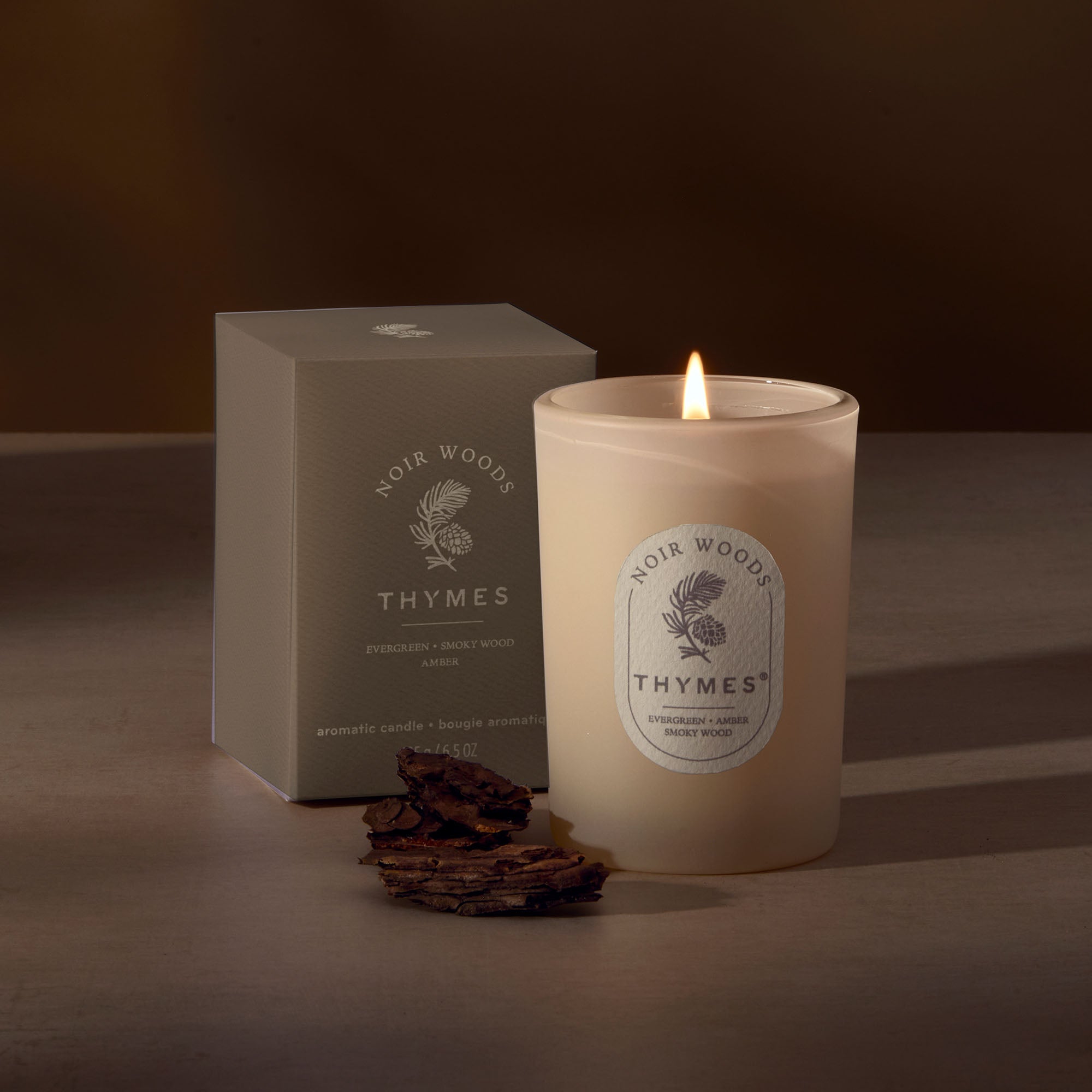 Alternative view of Noir Woods 6.5 oz Poured Candle