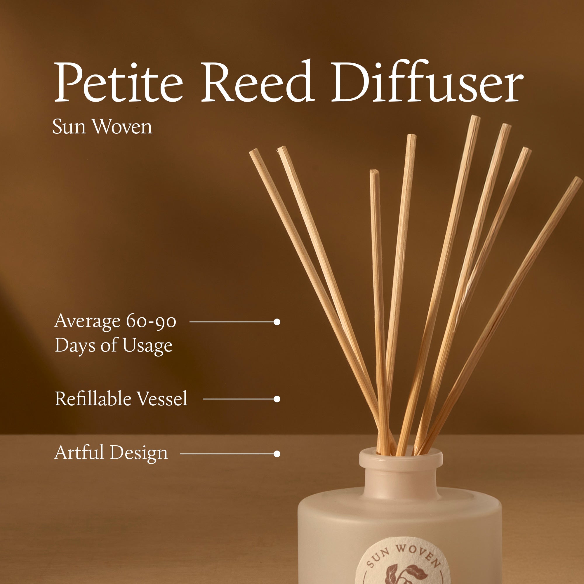 Sun Woven Petite Reed Diffuser - Image 4