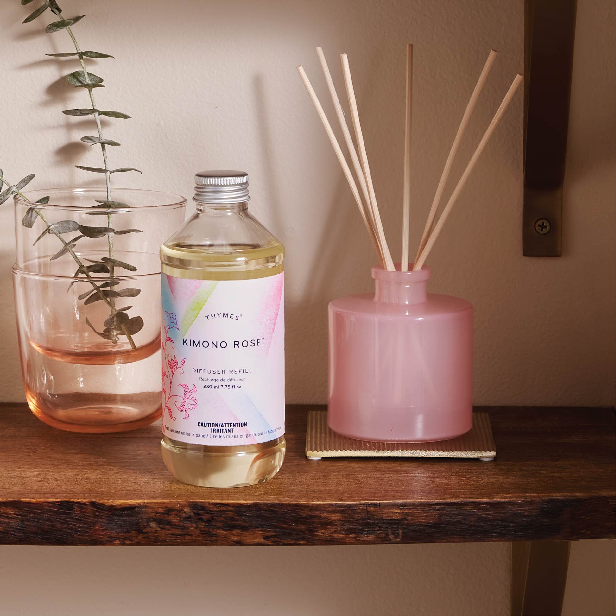 Alternative view of Kimono Rose Diffuser Oil Refill